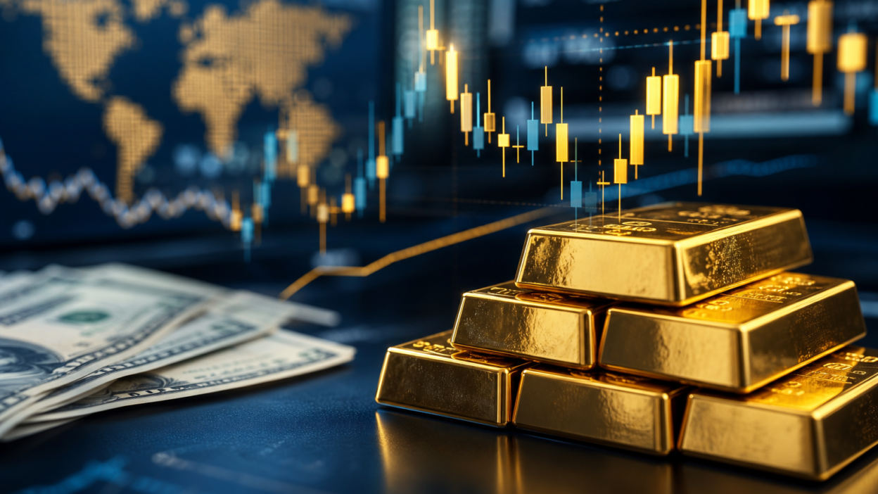 วิเคราะห์ราคาทองคำโลก XAU/USD วันนี้ กราฟ Gold spot และดอลลาร์สหรัฐ