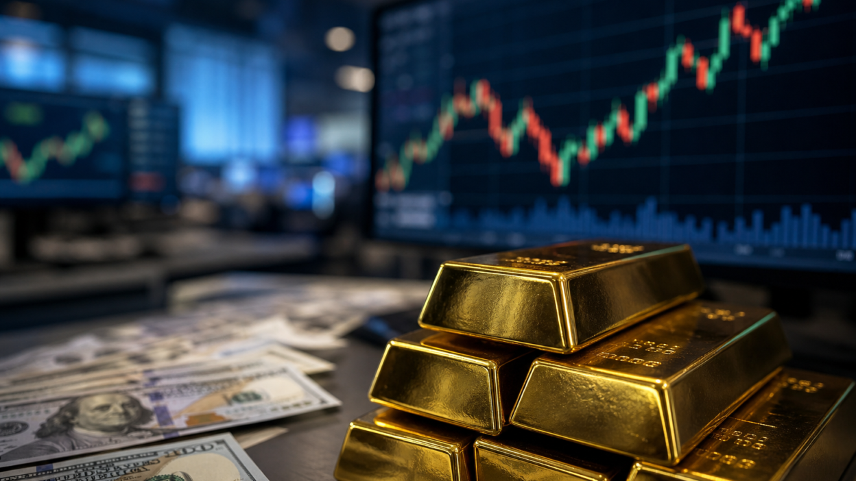 ราคาทองคำโลก XAU/USD แท่งทองคำและกราฟราคาพร้อมดอลลาร์สหรัฐ บทวิเคราะห์รอบบ่าย 24 มิถุนายน 2026
