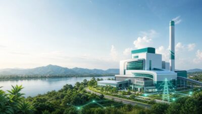 โรงไฟฟ้าขยะชุมชนและพลังงานสะอาดประกอบข่าว ACE โครงการนครพนม