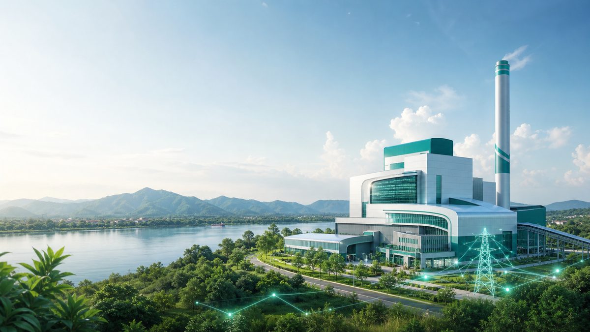 โรงไฟฟ้าขยะชุมชนและพลังงานสะอาดประกอบข่าว ACE โครงการนครพนม