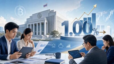 กนง. คงอัตราดอกเบี้ยนโยบาย 1.00% และผลต่อคนกู้เงิน ฝากเงิน นักลงทุน