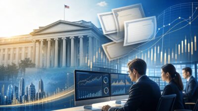 Treasury สหรัฐเรียก Large Position Reports สำหรับพันธบัตร FRN มกราคม 2026